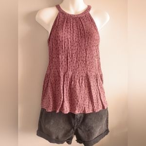 Hippie Rose. Medium flowy tank